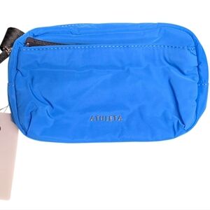 Athleta All About Crossbody Belt Bag Blue Black New With Tags